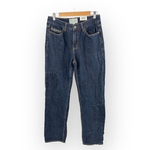 Sun + Stone loose fit tapered jeans dark wash Size 29 - Picture 1 of 7